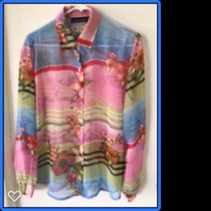 Beautiful sheer blouse .